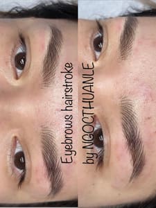 Eyebrow Tattoo result by Ngoc Thuan Le Brows & Lipsblush-Westminster,CA in Westminster, CA