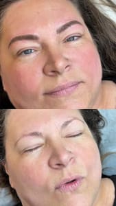 Eyebrow Tattoo result by NhiBrows Permanent Makeup in Fairfax, VA