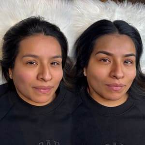 Eyebrow Tattoo result by Nia's Lewks in Minneapolis, MN