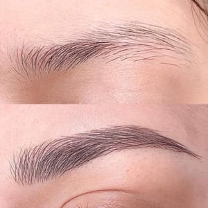 Eyebrow Tattoo result by Nice Lash & Brows in Houston, TX