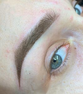 Eyebrow Tattoo result by Nice Lash & Brows in Houston, TX
