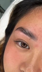 Eyebrow Tattoo result by Niche Esthetics in San Leandro, CA