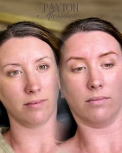 Eyebrow Tattoo result by Niche Permanent Cosmetics + Aesthetics in Akron, OH