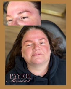 Eyebrow Tattoo result by Niche Permanent Cosmetics + Aesthetics in Akron, OH