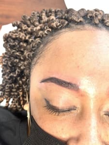 Eyebrow Tattoo result by Nicole's Lashes and More in Cornelius, NC