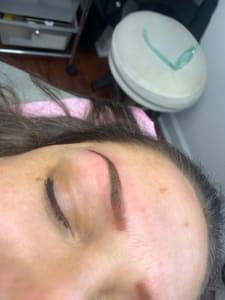 Eyebrow Tattoo result by Nicole's Lashes and More in Cornelius, NC