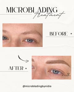 Eyebrow Tattoo result by Nidia Brows & Beauty in Salinas, CA