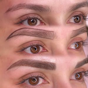 Eyebrow Tattoo result by Nidia Brows & Beauty in Yuma, AZ