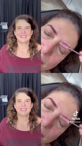 Eyebrow Tattoo result by NiiecyTru Beauty in Sacramento, CA