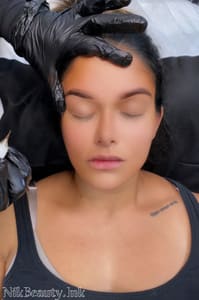 Eyebrow Tattoo result by Nik Beauty Ink in Tustin, CA