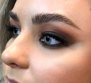 Eyebrow Tattoo result by Niki Metz in Camarillo, CA