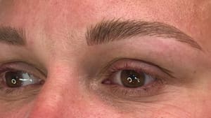 Eyebrow Tattoo result by Niki Metz in Camarillo, CA