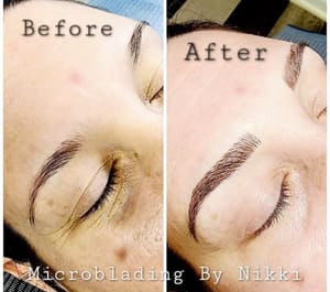 Eyebrow Tattoo result by Nikki J Microblading Artist in Blue Springs, MO