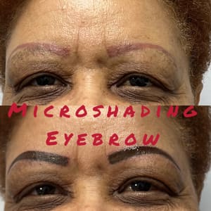 Eyebrow Tattoo result by Nimi Microblading & Permanent Makeup Studio in Union City, NJ