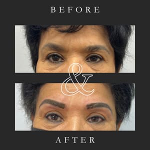 Eyebrow Tattoo result by Nimi Microblading & Permanent Makeup Studio in Union City, NJ
