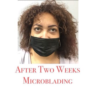 Eyebrow Tattoo result by Nimi Microblading & Permanent Makeup Studio in Union City, NJ