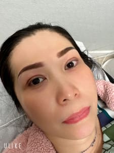 Eyebrow Tattoo result by Nina Permanent Makeup in Lima, OH