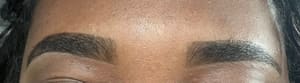 Eyebrow Tattoo result by Nina's Dream Lashes in Lanham, MD