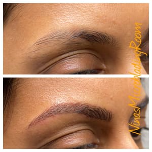 Eyebrow Tattoo result by Nina's Microblading Room in San Jose, CA