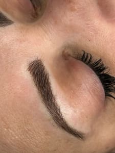 Eyebrow Tattoo result by niU Brows LLC. Permanent Makeup Studio in Syosset, NY
