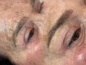 Eyebrow Tattoo result by niU Brows LLC. Permanent Makeup Studio in Syosset, NY