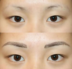 Eyebrow Tattoo result by Noblessemakeup in Gibsonia, PA