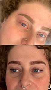 Eyebrow Tattoo result by Noir Beauty in Billerica, MA