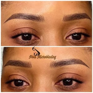 Eyebrow Tattoo result by Nolabrows Permanent Makeup in Harvey, LA