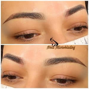 Eyebrow Tattoo result by Nolabrows Permanent Makeup in Harvey, LA