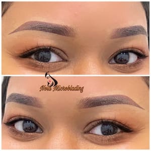 Eyebrow Tattoo result by Nolabrows Permanent Makeup in Harvey, LA