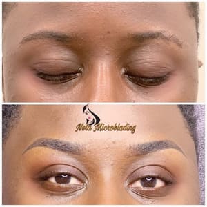 Eyebrow Tattoo result by Nolabrows Permanent Makeup in Harvey, LA