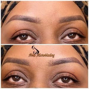 Eyebrow Tattoo result by Nolabrows Permanent Makeup in Harvey, LA