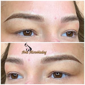 Eyebrow Tattoo result by Nolabrows Permanent Makeup in Harvey, LA