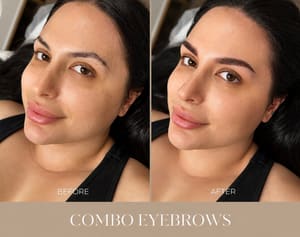 Eyebrow Tattoo result by Nour Beauty Bar in Van Nuys, CA