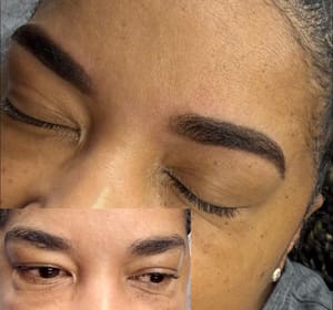 Eyebrow Tattoo result by Nouveau Wax and Aesthetics in Denver, CO