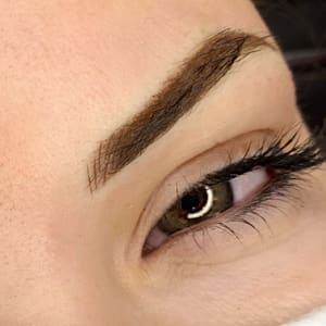 Eyebrow Tattoo result by Nova Esthetics in Broken Arrow, OK
