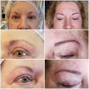 Eyebrow Tattoo result by NOVA Total Body in Charlotte, NC