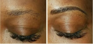 Eyebrow Tattoo result by NOVA Total Body in Charlotte, NC