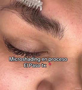 Eyebrow Tattoo result by Novabella Browspa LLC in El Paso, TX