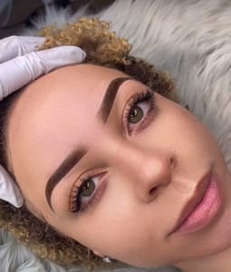 Eyebrow Tattoo result by Novabella Browspa LLC in El Paso, TX