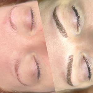 Eyebrow Tattoo result by Novi Naturalis in Flint, MI