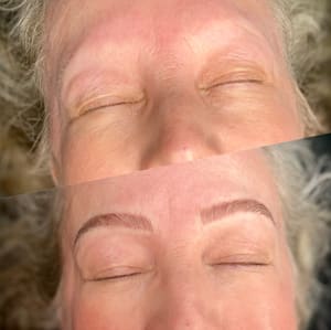 Eyebrow Tattoo result by Novi Naturalis in Flint, MI