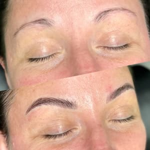 Eyebrow Tattoo result by Novi Naturalis in Flint, MI