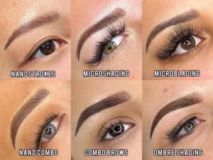 Eyebrow Tattoo result by Noya Hair Salon And Keratin Bar in Alpharetta, GA