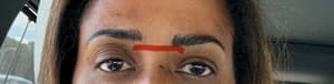 Eyebrow Tattoo result by Noya Hair Salon And Keratin Bar in Alpharetta, GA