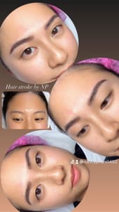 Eyebrow Tattoo result by NP Permanent Makeup OKC in Oklahoma City, OK