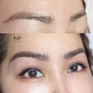 Eyebrow Tattoo result by NP Permanent Makeup OKC in Oklahoma City, OK