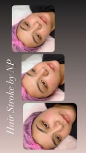 Eyebrow Tattoo result by NP Permanent Makeup OKC in Oklahoma City, OK