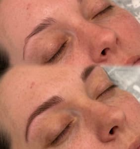 Eyebrow Tattoo result by Nu-Ink Beauty in Mantua Township, NJ