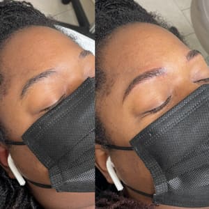 Eyebrow Tattoo result by Nu-Ink Beauty in Mantua Township, NJ